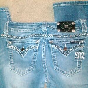 Miss Me Blue Boot Cut Jeans